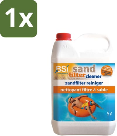 BSI – Sand Filter Cleaner – Reiniger voor Zand- & Diatomeeënfilters – 5 L - 1 stuk