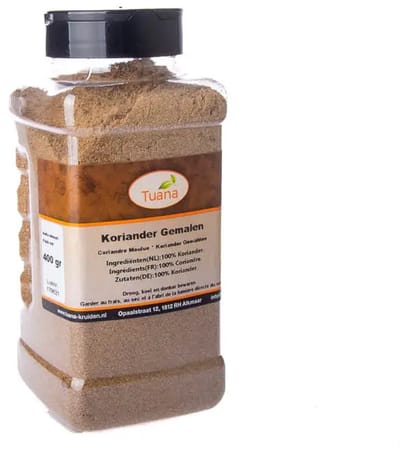 Tuana Kruiden - Koriander Gemalen / Ketoembar - Bakje 50 Gram - Tuanashop - KP0155