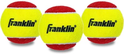 Tennisballen Set - Oefenballen Trainingsballen - Tennis Training Oefenen - Lage Druk Ballen - Officiële Maat - Rood