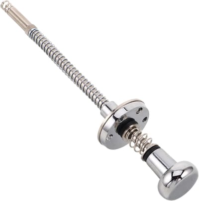 Flipperkast Ballenschieter - Werperhendel - Spelmachine Reparatie - Duurzame Metalen Veerstang - 20 x 38 x 38 cm - Zilver