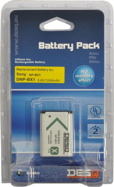 Desq Photo Sony NP-BX1