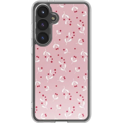 imoshion Hoesje - Geschikt voor Samsung Galaxy S24 FE - Design hoesje - Berries Blush
