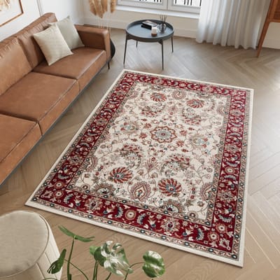 Tapiso Dubai Vloerkleed Tapijt Carpet Oriental Oosters Bloemen Maat- 120x170