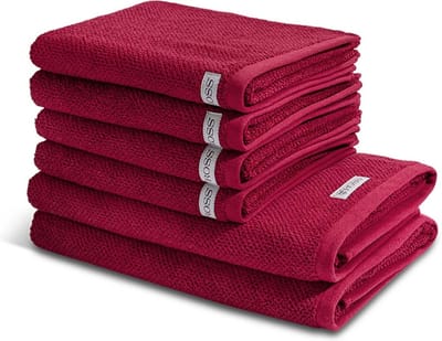 Ross Sonstiges 4 X handdoek 2 X douchehanddoek - Handdoekset Selection - Organic Cotton