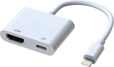 Go Go Gadget - Lightning Digital AV Adapter \naar 1080P HDMI \n- iPhone, iPad, iPod