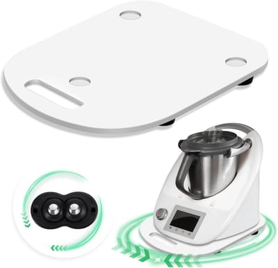 Glijbord voor Thermomix TM6/TM5, Hoogwaardige Acryl Glider voor Eenvoudig Bewegen, Keukenaccessoire voor Koken en Bereiden van Gerechten
