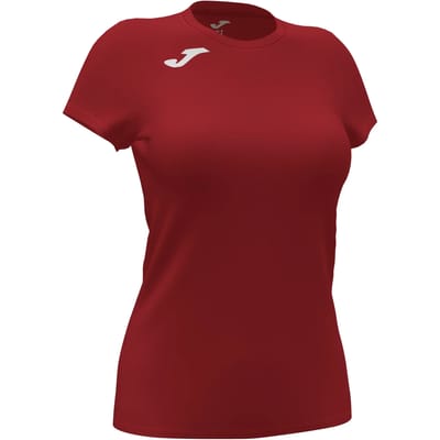 Rood Joma Record II-T-shirt voor dames - XS