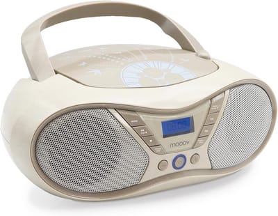 Draagbare CD-speler met FM-radio en USB-aansluiting - Stereo Geluid 6W