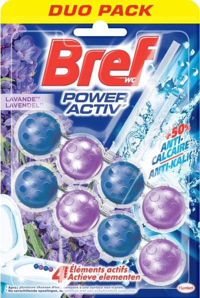 Bref Toiletblok Lavender - 2 stuks