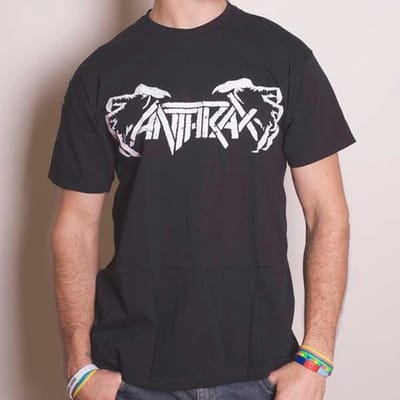 Anthrax - Death Hands Heren T-shirt - L - Zwart