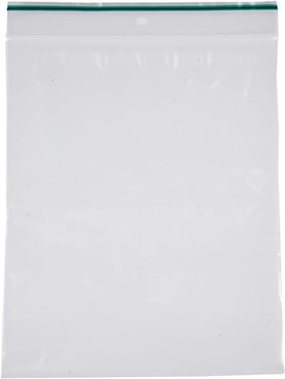 Zip Lock zakjes, afm 6x8 cm, dikte 0,05 mm, 100 stuk/ 1 doos