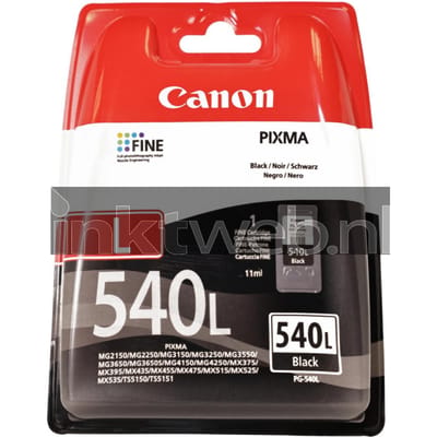 Canon PG-540L inktcartridge zwart hoge capaciteit (origineel)