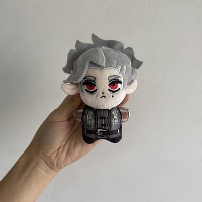 Game Astarion Sleutelhanger Pluche Pop 10cm Astarion Cosplay Rugzak Gevulde Pluche Speelgoed Fans Vriend Kerst Terug naar School Cadeau Poppen 10cm