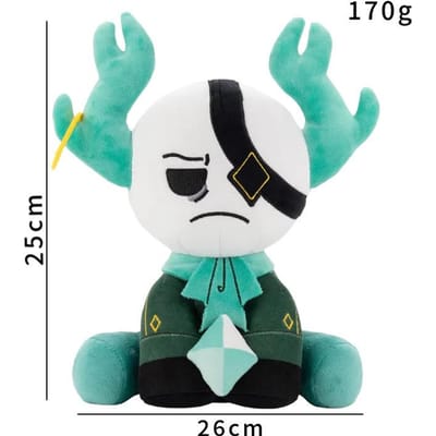 Nieuwste Anime Phighting Gebroken Pluche Medkit Wiki Pluche Banhamer Tweehoornige Koe Pluche Zacht Spel Randapparaat Poppen Speelgoed Cadeau Voor Kind