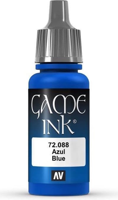 Vallejo Hobbyverf Acrylverf - 72088 Game Color - Blue Ink - Acryl - Verf flesje - 18 ml