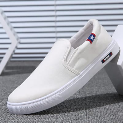 Lente Nieuwe Stoffen Schoenen En Zeilen Slip-On Stoffen Schoenen Stoffen Schoenen Loafers Casual Schoenen Herenschoenen Zomer 39