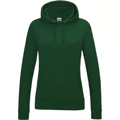 Just Hoods Women´s College Hoodie JH001F - Bottle Green - L