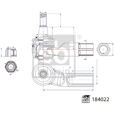 Spoorstangeind FEBI BILSTEIN 184022