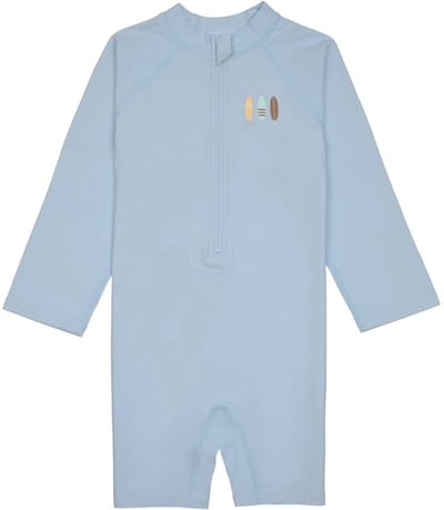 Lässig - UV - Zwemset - Lange mouw - Surfboards - Blauw - Sky blue - Maat 62/68