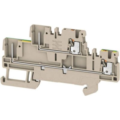 Weidmüller 2485860000 Doorgangsklem 2-etages 3.50 mm Spanveer Beige 50 stuk(s)
