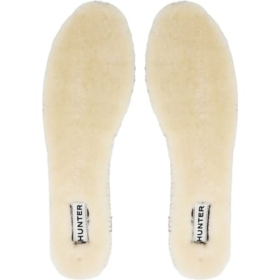 Hunter Geïsoleerd Shearling Heren Beige Inlegzolen Schoenen