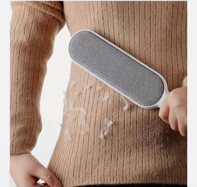 Pluisverwijderaar - Textielborstel - Kleding Reinigen - Herbruikbaar Vilt - 21 cm - Havana