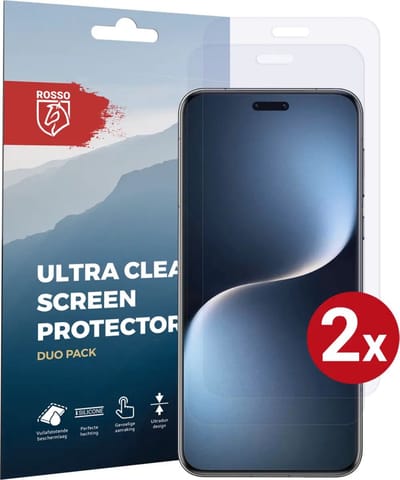 Rosso Screen Protector Geschikt voor Honor Magic 7 Pro | Ultra Clear Duo Pack | TPU Folie | Case Friendly Beschermfolie | 2 Stuks