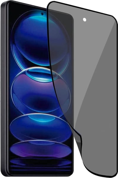 Geschikt voor Xiaomi Redmi Note 12 Pro - Privacy Screenprotector - Beschermglas - Privé GuardCover