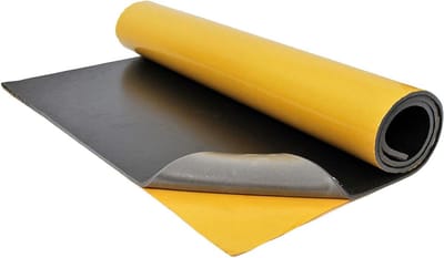 Akoestisch Schuim - Geluidsisolatie Folie - Geluidsdemping Ruimtes - Zelfdovend Materiaal - 100x200x1cm - Zwart