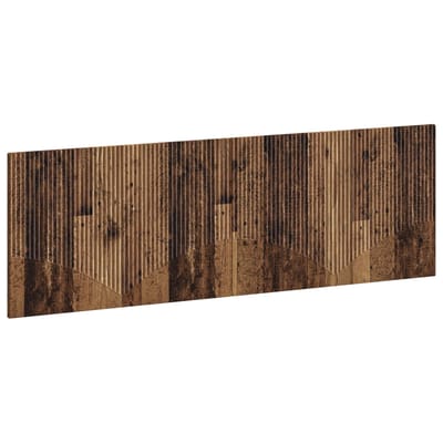 vidaXL - Wandgemonteerd - Hoofdbord - HOORN - Oud - hout - Bewerkt - hout