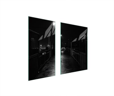 TMK ArtDeko - Glazen Beschermplaat - 75x52 cm - Geslepen Glas - Veelzijdig Gebruik