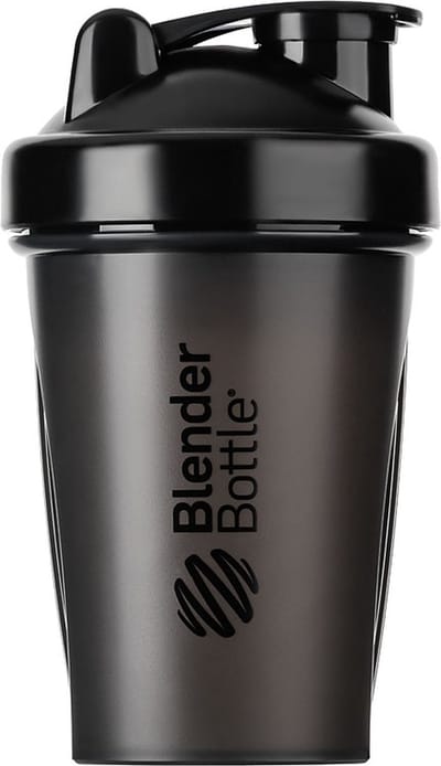 BlenderBottle Classic ZWART (20 oz / 590 ML) met BlenderBall