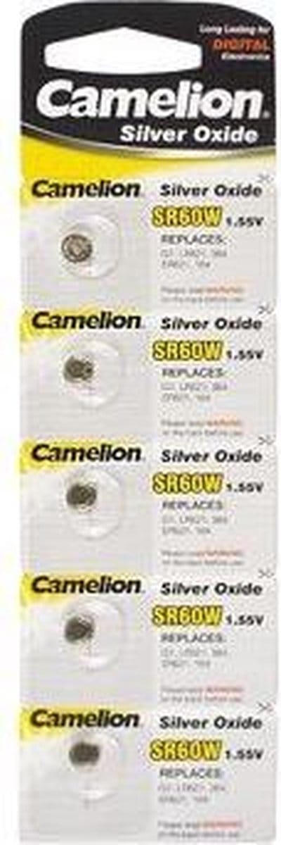 Camelion horloge knoopcel batterij - 1,55Volt - 5 stuks