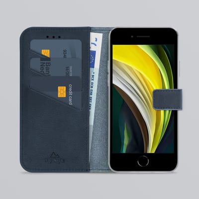 My Style Telefoonhoesje geschikt voor Apple iPhone 6 Hoesje | My Style Flex Wallet Bookcase Portemonnee | Pasjeshouder voor 3 Pasjes | Telefoonhoesje voor Pinpas / OV Kaart / Rijbewijs - Royal Blue | Blauw