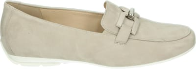 Hassia - 301742 - Instappers - Kleur: Wit/beige - Maat: 37