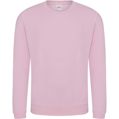 Just Hoods - AWDis Sweat Kinder - Baby Pink maat 9/11 (L)