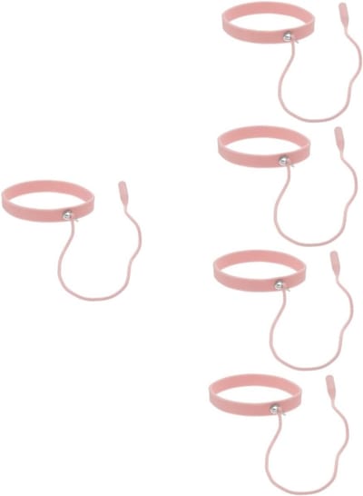 Pincet Houder - Polsband Houder - Wimper Verlenging - Ergonomisch Ontwerp - 5 Stuks - Roze