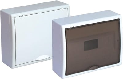 Verdeeldoos IP40 met 12 elementen - Wit