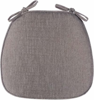Buitenstoelkussen - Zitkussen - Comfortabel Zitten - Antislip Onderkant - 40 x 40 cm - Grijs
