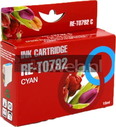 Huismerk Epson T0792 cyaan (Compatible XXL)