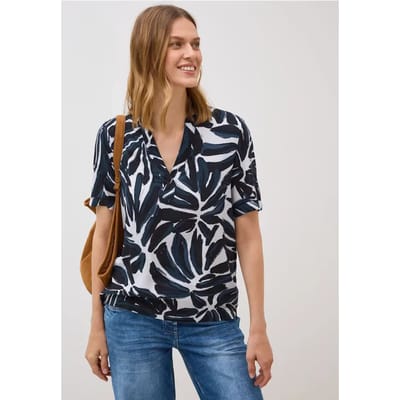 Gedessineerde blouse