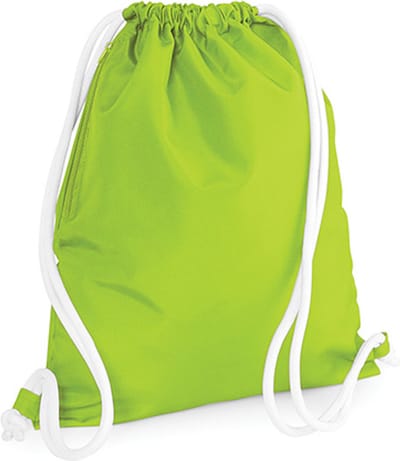 Icon Gymsac Sporttas BagBase - 11 Liter Lime Green