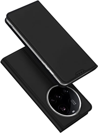 Dux Ducis - Telefoon Hoesje geschikt voor Xiaomi 15 Ultra - Skin Pro - Book Case - Zwart