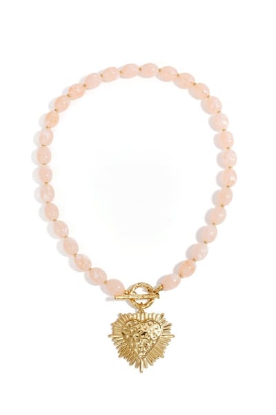Kralenketting met frontsluitingcharm