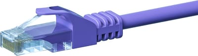 Danicom CAT5e UTP patchkabel - 5 meter Paars - CCA - netwerkkabel - internetkabel - UTP kabel - RJ45 - 1000 mbit/s
