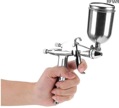 RFWR® Mini spuitpistool met 0,5 mm mondstuk en 125 ml capaciteit voor fijne verstuiving en precisieverfwerk