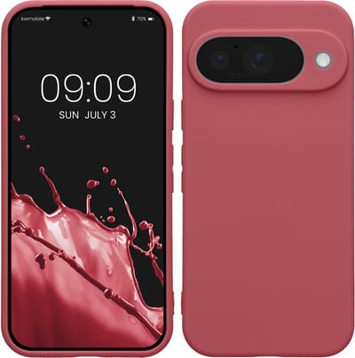 kwmobile telefoonhoesje geschikt voor Google Pixel 10 - Hoesje voor smartphone - Precisie camera uitsnede - In donkerroze