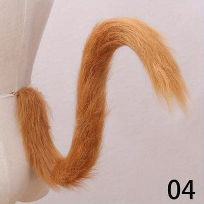 Cosplay Cat Tail Kitten Tail Show Anime Cat Ears Maid Leuke anime accessoires Halloween Party Kostuum Rekwisieten brown