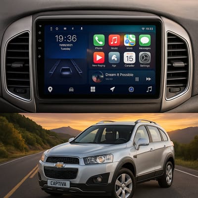 ADIVOX T1 10.1 inch geschikt voor Chevrolet Captiva 2013-2017 Carplay/Auto/WiFi/DSP/DAB+