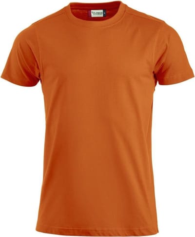 Clique Premium-T 029340 - Diep-oranje - S